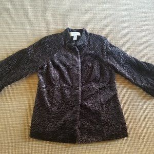 Doncaster Faux Persian Lamb Coat Jacket EUC!